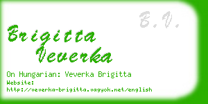 brigitta veverka business card